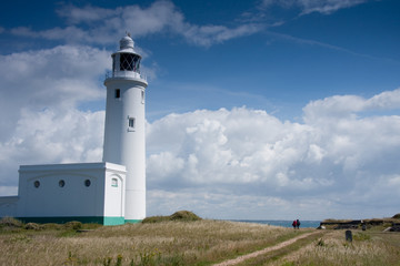 Fototapeta na wymiar Hurst point lighthouse Hampshire England