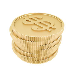 Image of money, credit cards, checks and coins