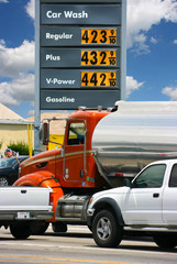 Gasoline prices in California