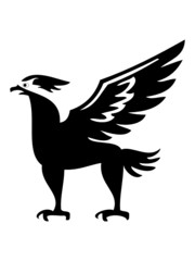 Phoenix bird silhouette