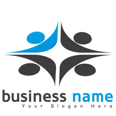 logo business, groupe/équipe