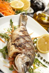 fish with lemon