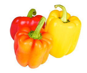 Red,orange,yellow pepper