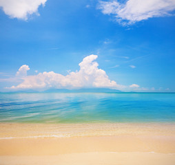 Fototapeta premium beach of koh Samui and tropical sea