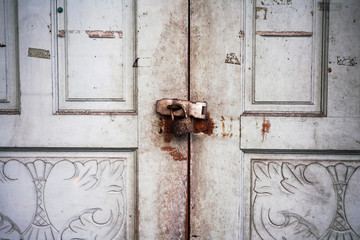 old vintage door