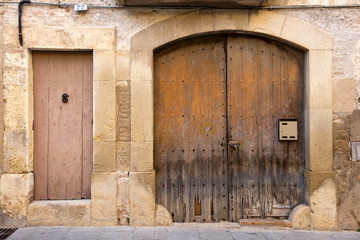 Fototapeta na wymiar gate and door