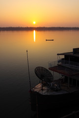 Obraz premium The boat in morning