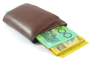 wallet with money