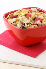 healthy fresh cereal