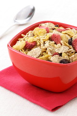 healthy fresh cereal