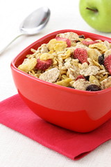 healthy fresh cereal