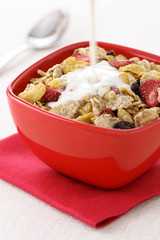 healthy fresh cereal