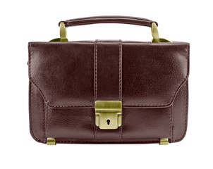 Brown business briefcase