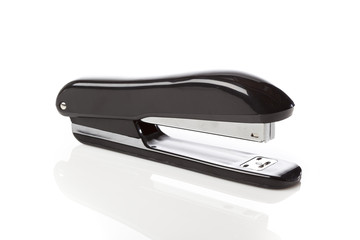 A black stapler