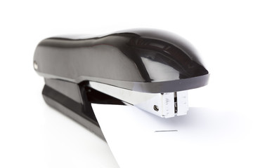 Fototapeta premium A black stapler