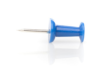 A colorful thumb tack