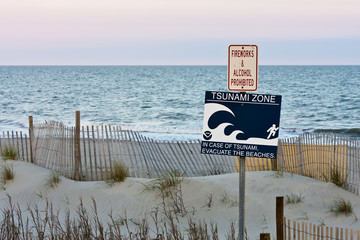 tsunami warning