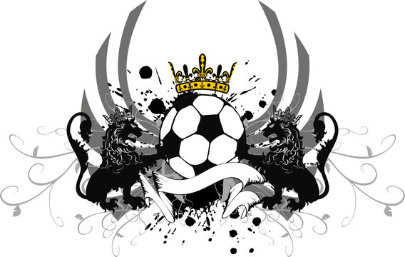 heraldic soccer lion crest8