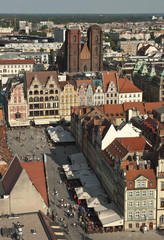 Północna strona rynku wrocławskiego © Grzegorz Polak