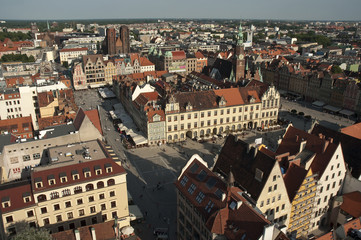 Obraz premium W sercu Wrocławia