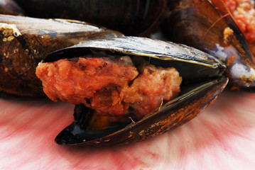 Mejillones rellenos