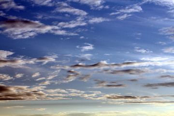 Sky and clouds