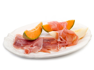 parma ham with melon
