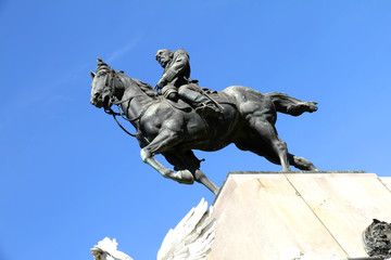 Statue von Bartolome Mitre in Buenos Aires