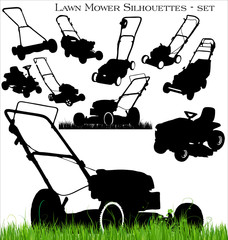 lawn mower set