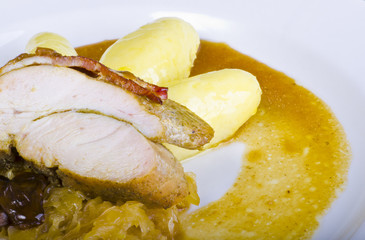 Raspeball traditional Polisch dish