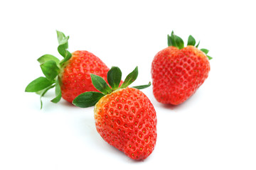 strawberry pile