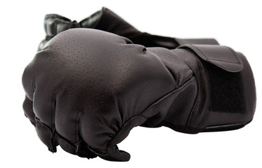 black boxing gloves