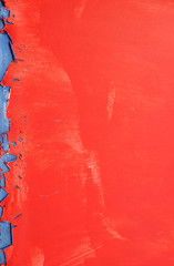 Red paint background