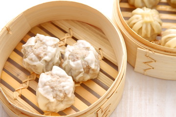 steamed meat dumpling of dim sum