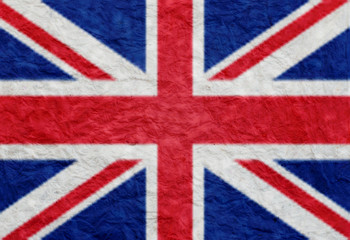 Fototapeta premium Paper style flag United_Kingdom