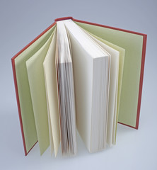 Red book open