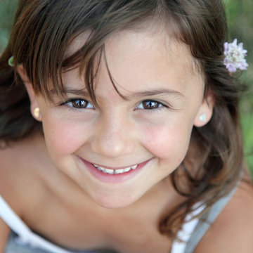 Sourire d'enfant (fille 6 ans) #2