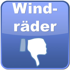 Windräder Daumen runter