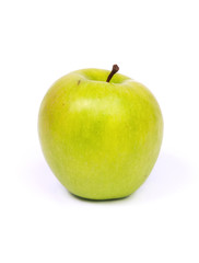 Зеленое яблоко.