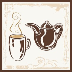 Tea Time Party Invitation Card