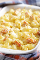 Mac cheese with chicken