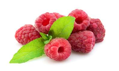 Sweet raspberry with mint