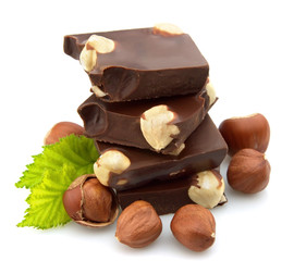 chocolate with nuts