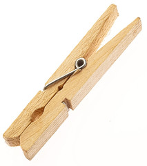 wooden clothes pin