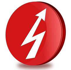 Electricity glossy icon - 33683947
