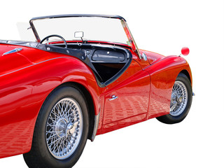CABRIOLET ROUGE