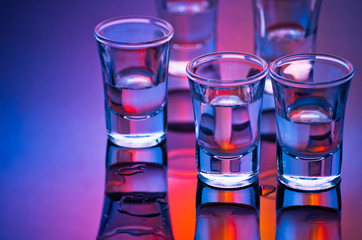 shot glasses