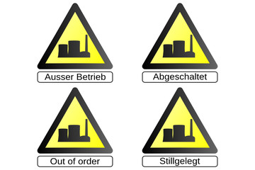 Atomausstieg Hinweisschild © buyman
