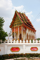 Temple, Laos.