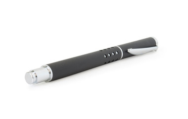 black pen isolated on white
